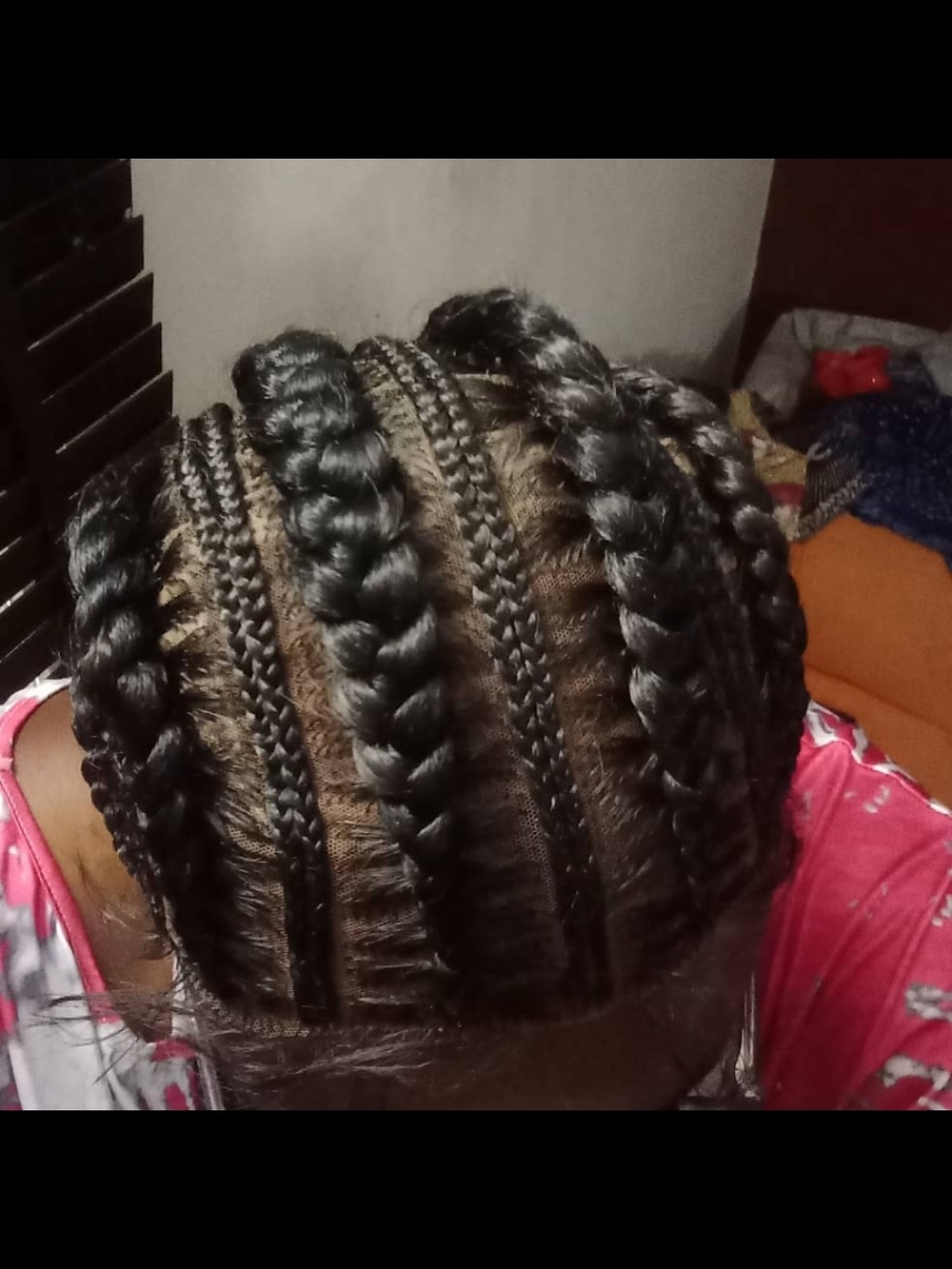 36 Inches Hand-Braided Lace Front Wig With Baby Hair